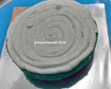 Foto langkah ke 6 dari resep Rainbow Base Cake Ultah.