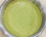 Hình bước làm 5 của món Nấu ăn cùng con: Bánh bông lan trà xanh không cần định lượng chính xác