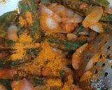 A picture of step 9 of Masala Bhindi.