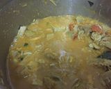 A picture of step 6 of Idichakka theeyal / jack fruit theeyal.