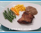 Foto langkah ke 10 dari resep Beef Steak With Black Pepper Sauce.