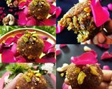 A picture of step 4 of Jagerry coconut ladoos.
