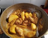 Foto langkah ke 3 dari resep Gulai Ayam Kentang.