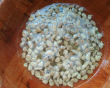 Foto del paso 2 de la receta: Potaje de habichuelas verdes y garbanzos. Veggie y Normal