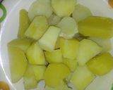 A picture of step 1 of Potato salad.