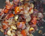A picture of step 1 of Chicken curry.