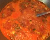 A picture of step 8 of Minestrone Soup.