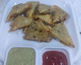 A picture of step 4 of Mutton mince samosa.