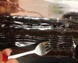Hình bước làm 6 của món Bánh Khúc Cây - Yule Log Cake