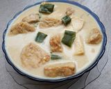 Foto langkah ke 6 dari resep Sayur Tahu Tempe Kuah Santan.