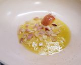 Foto del passaggio 2 della ricetta Risotto zucca mantovana, speck e habanero