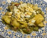Foto del paso 4 de la receta: Papas en salsa verde con huevo duro y judías verdes