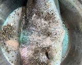 Gambar langkah 1 resipi Ikan Bayan Kukus Halia Kicap.