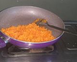 A picture of step 5 of Papaya ladoo Low calorie Motichur ladoo.