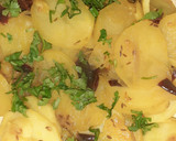 A picture of step 4 of Quick potato veggie with chapati 😊(katli with roti) #mycookbook.