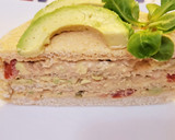 Foto del paso 16 de la receta: Sándwich de atún con aguacate y salsa rosa