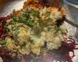 A picture of step 3 of Little millet beetroot tikki.