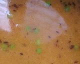 A picture of step 2 of Matar pulao.