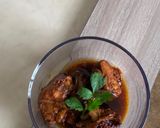 Gambar langkah 3 resipi Ayam Kicap Pedas Microwave.