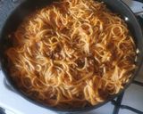 A picture of step 6 of Classic Spaghetti Bolognese.