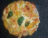 Foto del passaggio 5 della ricetta Rustica integrale con provola fresca datterini origano e basilico