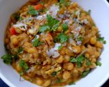 A picture of step 5 of White Peas Chat.