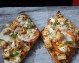 A picture of step 4 of Peri Peri Thin Crust Cottage Cheese Pizza.