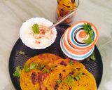 A picture of step 1 of Ajwain lachha paratha / Masala laccha paratha 😋.