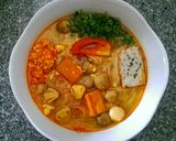 Hình bước làm 8 của món Bún Riêu Chay