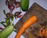 Foto langkah ke 1 dari resep Acar Mentah.