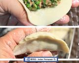 A picture of step 10 of Dumplings (Cabbage Filling + Chive Filling + Corn & Scallion Filling) (Video).