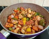 A picture of step 11 of Stir Fry Pepper Chicken.