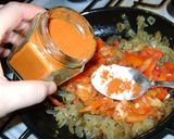 Foto del paso 6 de la receta: Jurel y morrones para Viernes Santo sobre una sola masa o base