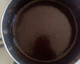 A picture of step 2 of Crepes and chocolate sauce.