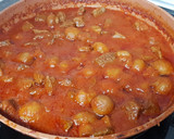 Foto del paso 5 de la receta: Ternera en salsa de tomate con champiñones y arroz integral