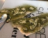 Une image de l'étape 4 de Filets de bar marinés ail et molokhia (cuisson à la plancha).