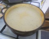 Tejfölös borsófőzelék recept fázis 3 fotója