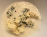 Foto del paso 4 de la receta: Espaguetis de calabacín en salsa Roquefort