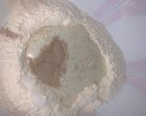 A picture of step 2 of Puff puff.