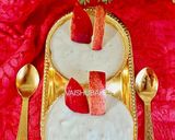 A picture of step 5 of Instant Apple Oats Rabdi.