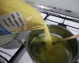 Hình bước làm 2 của món La Polenta (bánh đúc bắp)