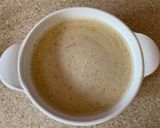 A picture of step 3 of Farari dates and nuts kheer.