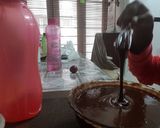 A picture of step 5 of Chocolate lava cake.