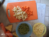 Ensalada rusa con pollo
