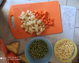 Foto del paso 2 de la receta: Ensalada rusa con pollo