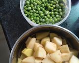 आलू मटर की सब्जी (aloo matar ki sabzi recipe in Hindi) रेसिपी चरण 1 फोटो