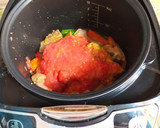 Foto del paso 2 de la receta: Paella de pollo y verduras en la Moulinex multicooker 25 en 1
