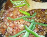 A picture of step 9 of Tamil Style Stir Fried Okra.
