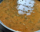 A picture of step 7 of Dal palak (spinach dal).