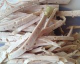 Hình bước làm 4 của món Nộm rau muống tép